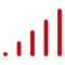 Icono de señal móvil - Representa oportunidad no aprovechada: 85% hispanos usan smartphone pero negocios no están optimizados